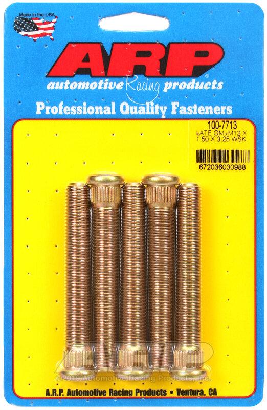 ARP LATE GM, M12 X 1.50 X 3.25 WSK - 100-7713