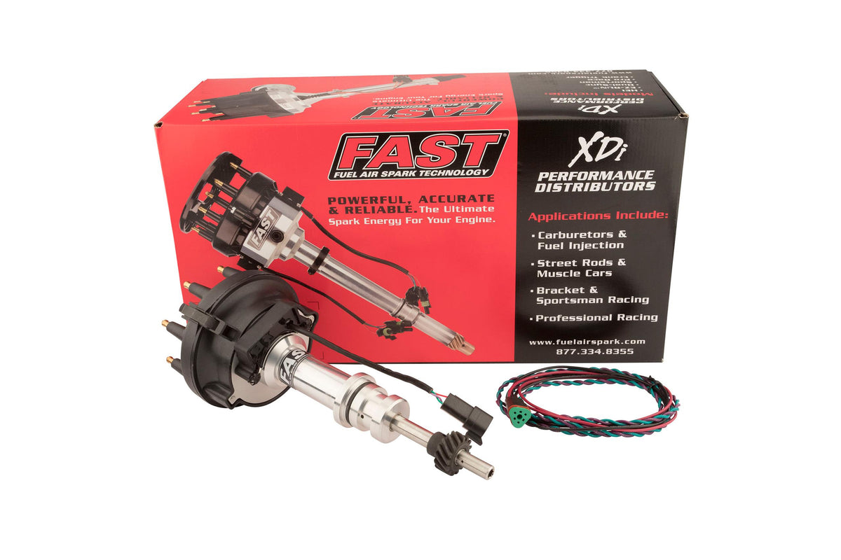 FAST Xdi Sportsman Large Cap Distributor For Small Block Ford - 1000-1610