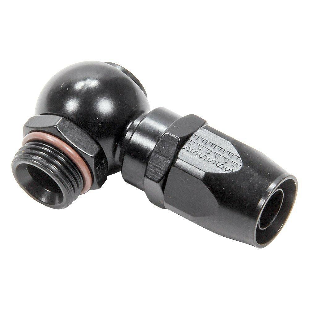 Fragola #10 Straight Banjo Hose End   Black - 100010