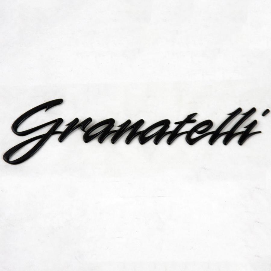 Granatelli Logo - Domed Decal - Black - 100010B