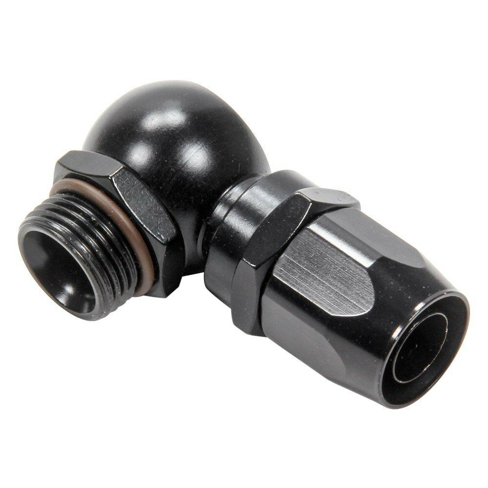 Fragola #12 Straight Banjo Hose End   Black - 100012