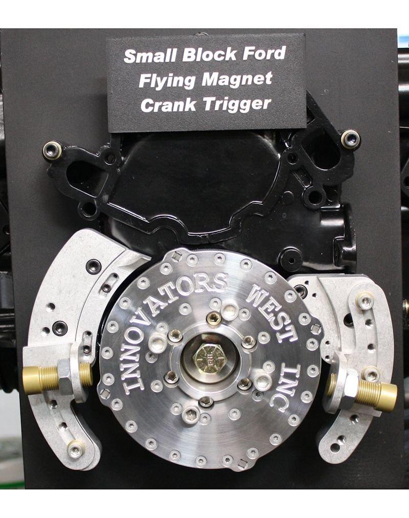 Innovators West 204X28 FM Driver Small Block Ford 6.5" SBF External 28 Oz. Balance - Flying Magnet Cover (Driver Side)