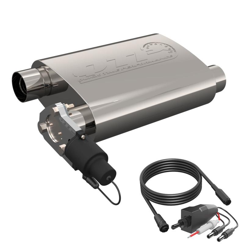 QTP 2.50 Inch QTP Screamer Twintronic Muffler - 13250C