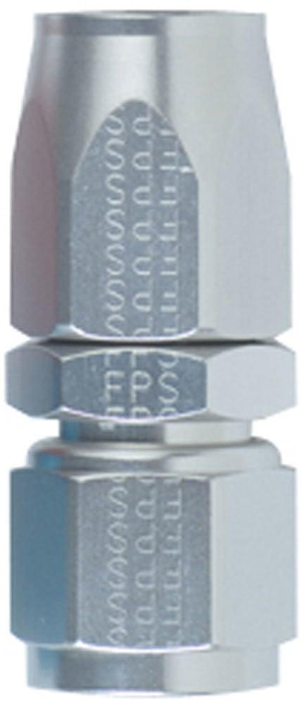 Fragola #12 Straight, Power Flow Hose End  Clear - 100112-CL