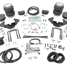 Rough Country Air Spring Kit w/compressor 2-3.5 Inch Lift Kit Silverado/Sierra 1500 (19-26) (2022 Sierra 1500 Limited, Silverado 1500 LTD) - 100113C