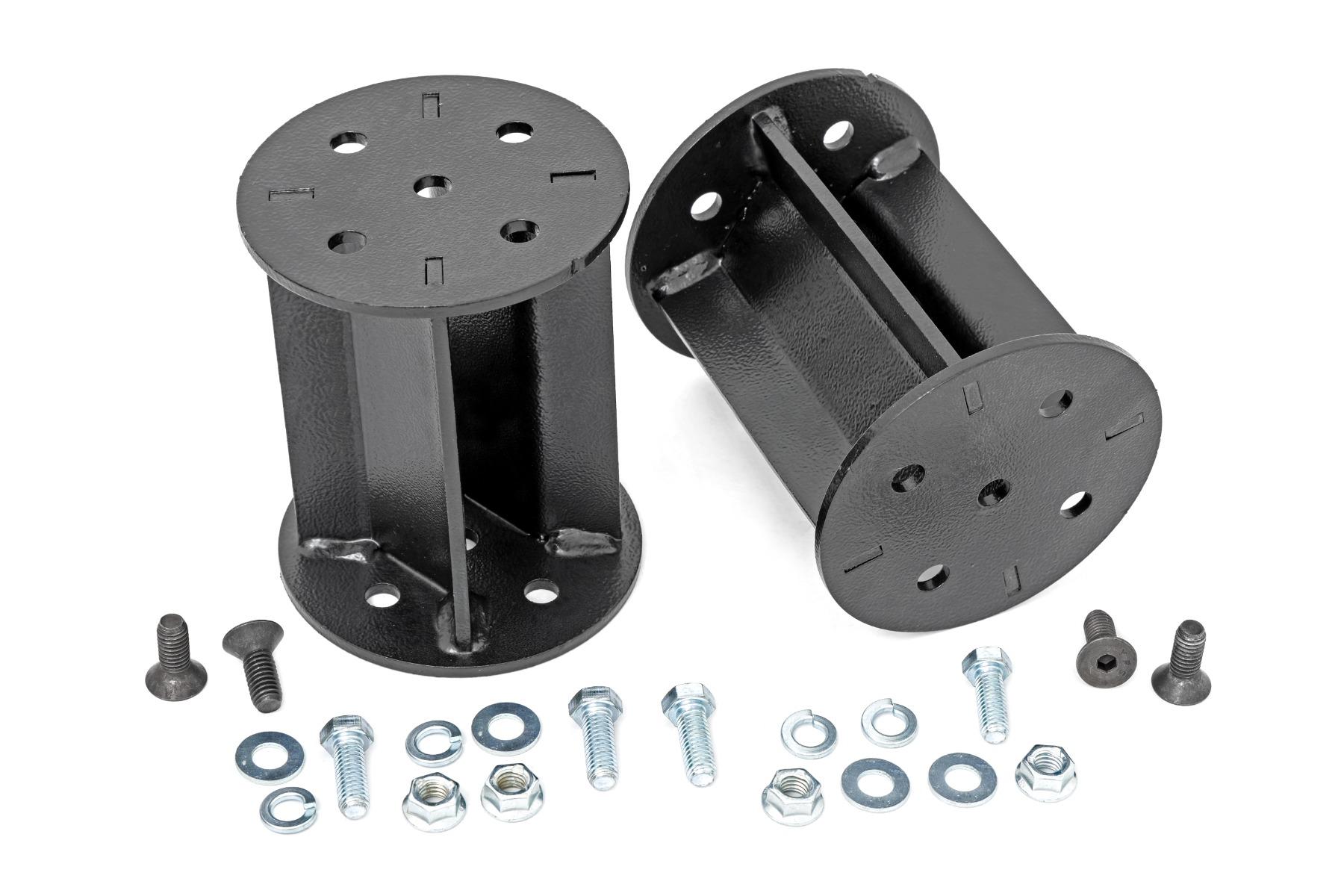 Rough Country Air Spring Kit w/compressor Wireless Controller Silverado/Sierra 1500 (19-26) (2019-2026 Silverado 1500, Sierra 1500, Silverado 1500 LTD, Sierra 1500 Limited) - 100116WC