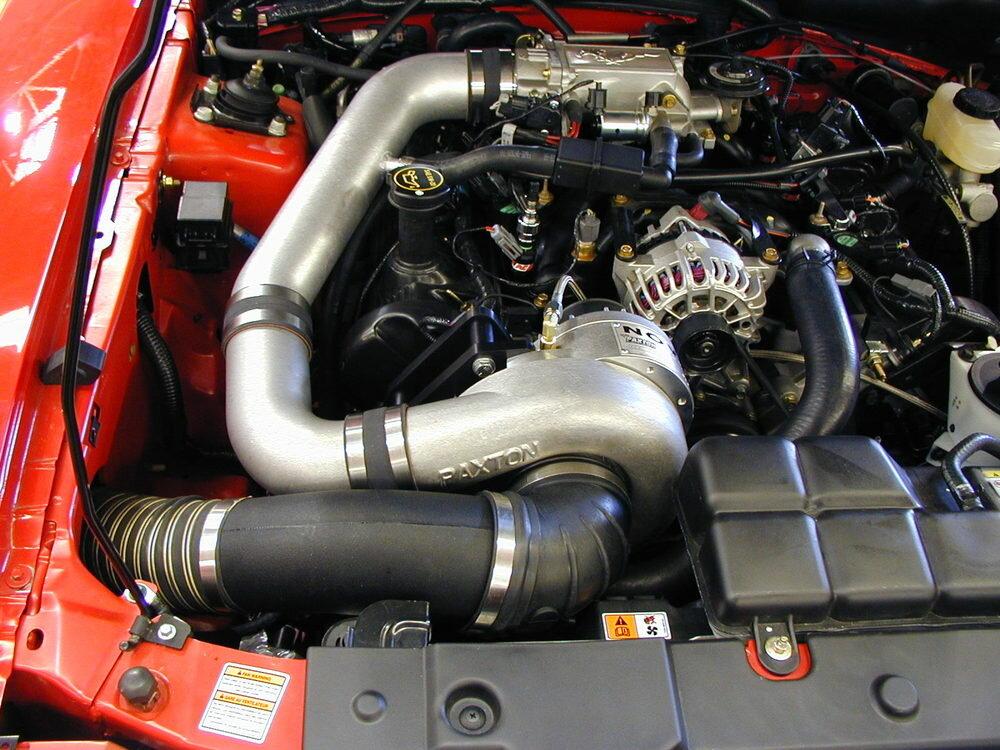 Paxton 2000-2004 Mustang GT NOVI-1200SL Tuner Kit (Satin)