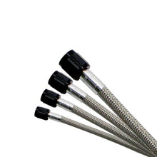 Nitrous Express 3AN SS Braided Hose Black, 18 inch - 10018