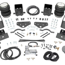Rough Country Air Spring Kit w/compressor Ford F-250/F-350 Super Duty 4WD (2017-2022) (2017-2022 F-350 Super Duty, F-250 Super Duty) - 10021C