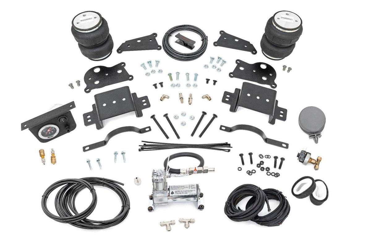 Rough Country Air Spring Kit w/compressor Ram 2500/3500 4WD (2014-2022) - 10029C