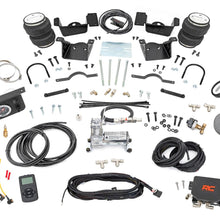 Rough Country Air Spring Kit w/compressor Wireless Controller Silverado/Sierra 2500HD/3500HD (20-26) (2020-2026 Sierra 3500 HD, Sierra 2500 HD, Silverado 2500 HD, Silverado 3500 HD) - 10034WC