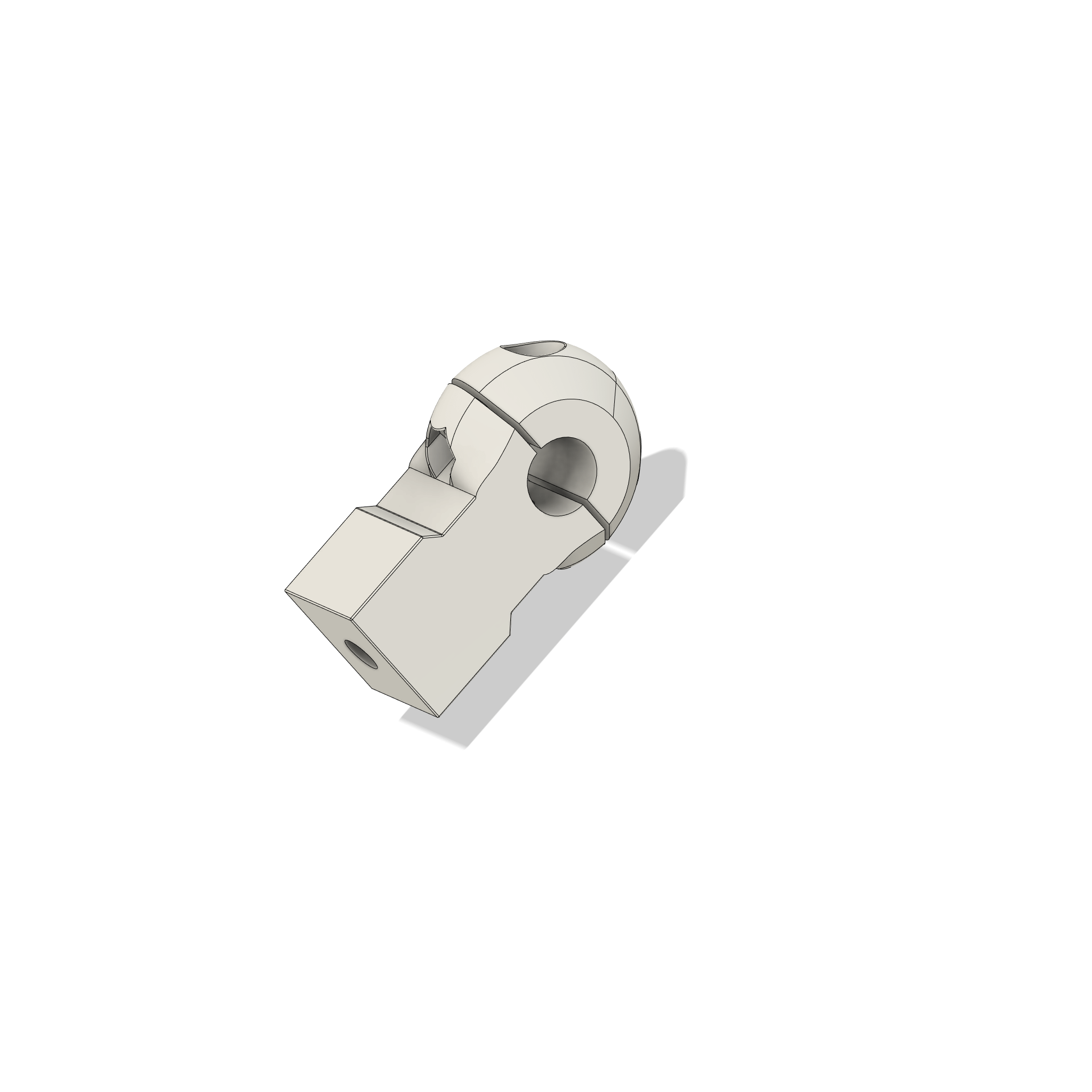 Henderson Race Shop Roof mount Blinder Clamp for 3/8" tubing - HRS10069