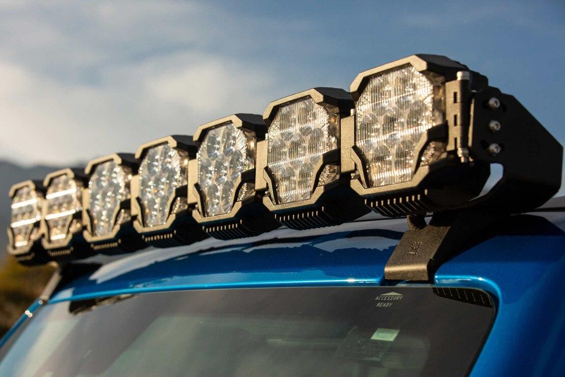 Morimoto Light Bar Roof Mounts (Set) (2021-2025 Bronco) - BAF080