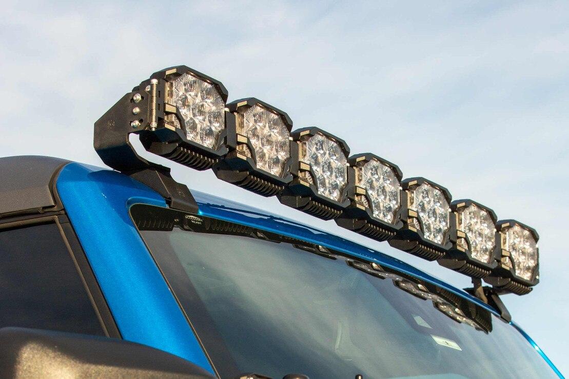Morimoto Light Bar Roof Mounts (Set) (2021-2025 Bronco) - BAF080