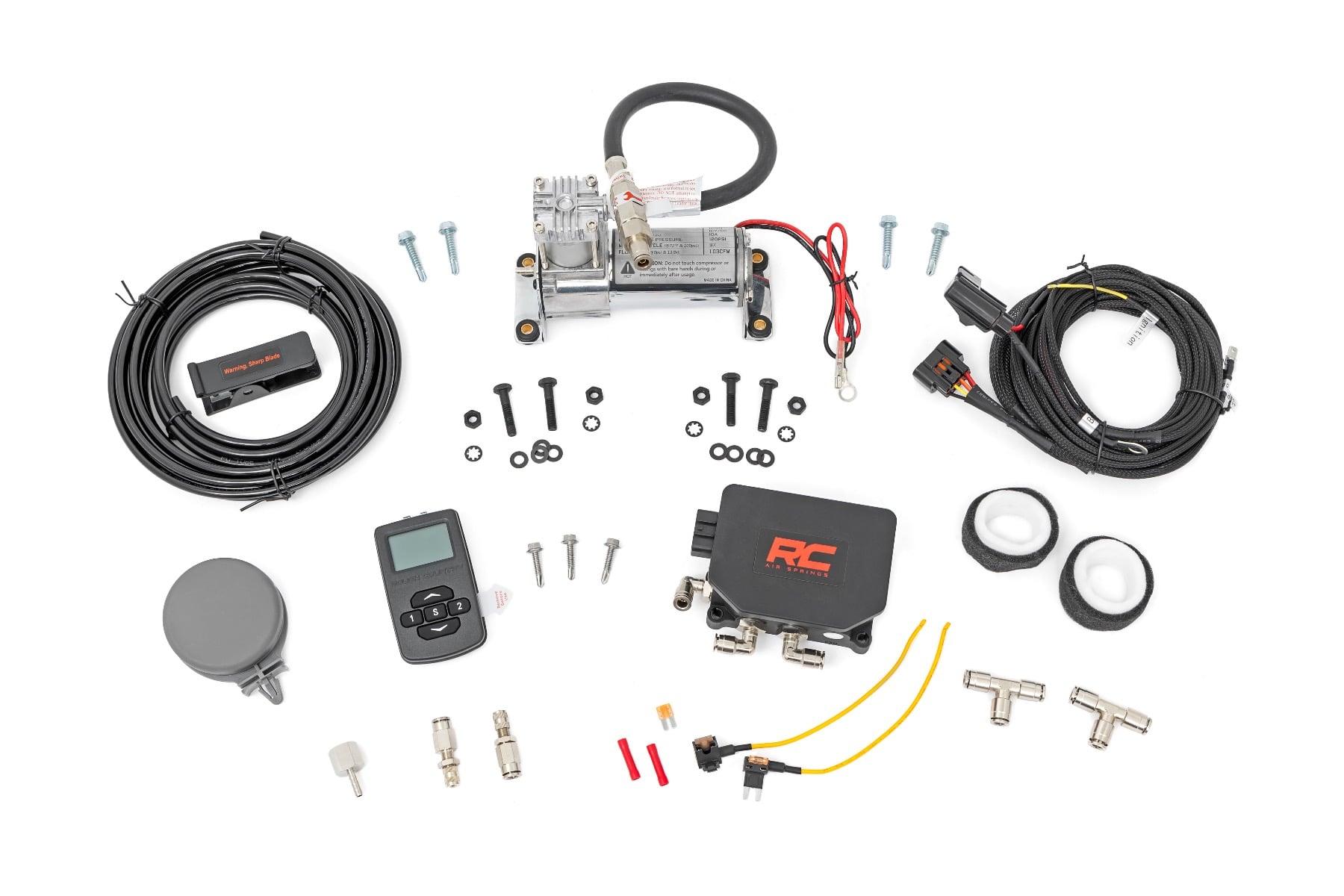 Rough Country Wireless Air Bag Controller Kit w/Compressor - 10106