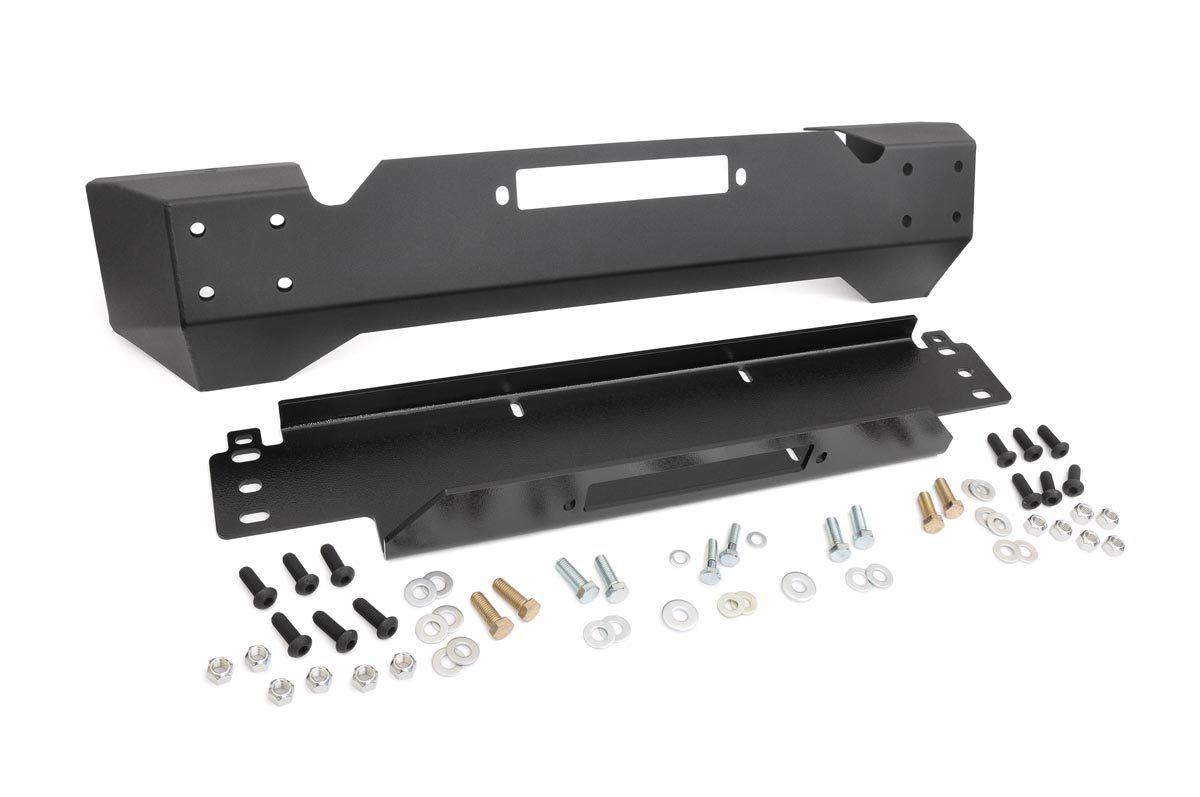 Rough Country Front Stubby Winch Bumper (1987-2006 Wrangler) - 1012