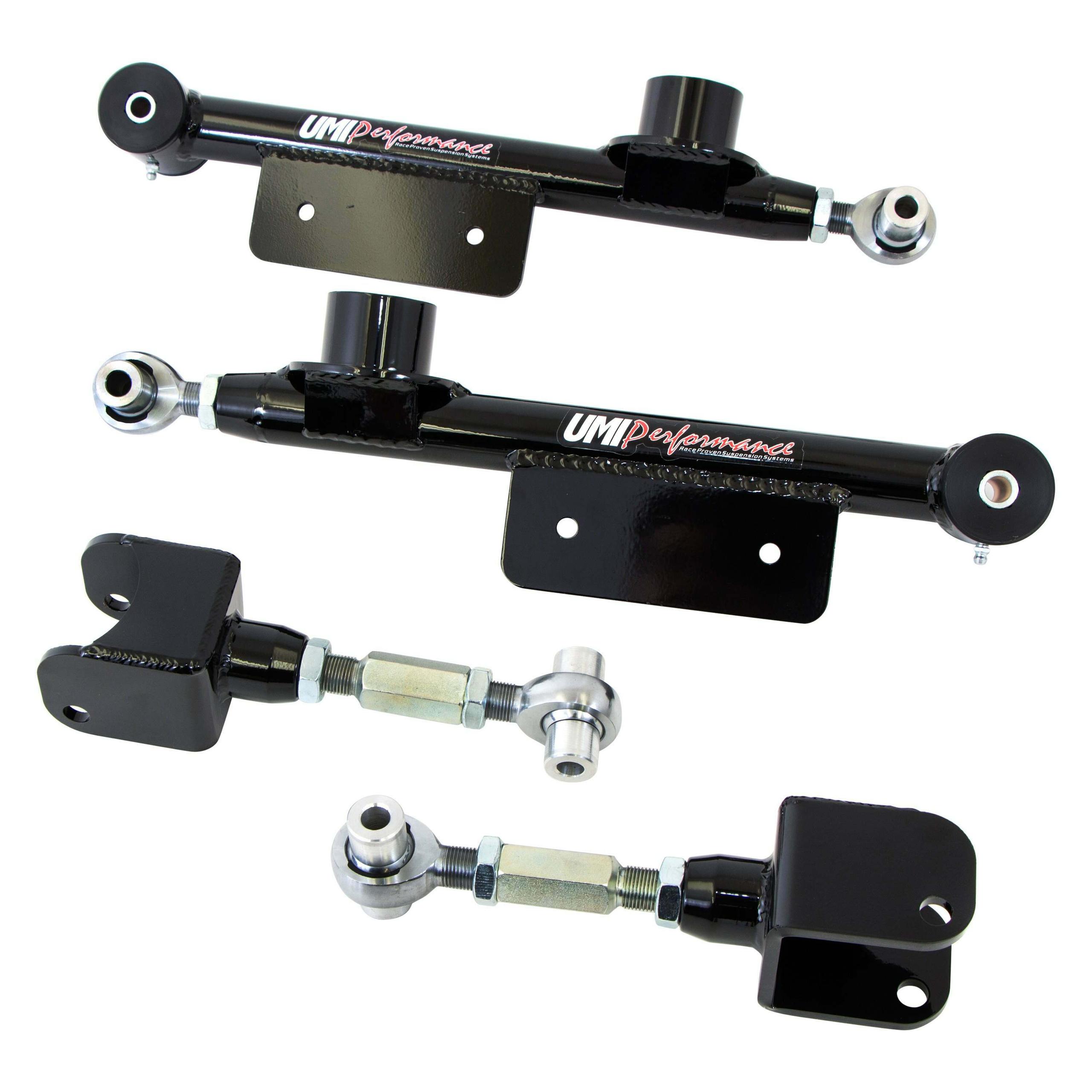 UMI Performance 1999-2004 Ford Mustang Upper & Lower Adjustable Control Arms - 101417-B