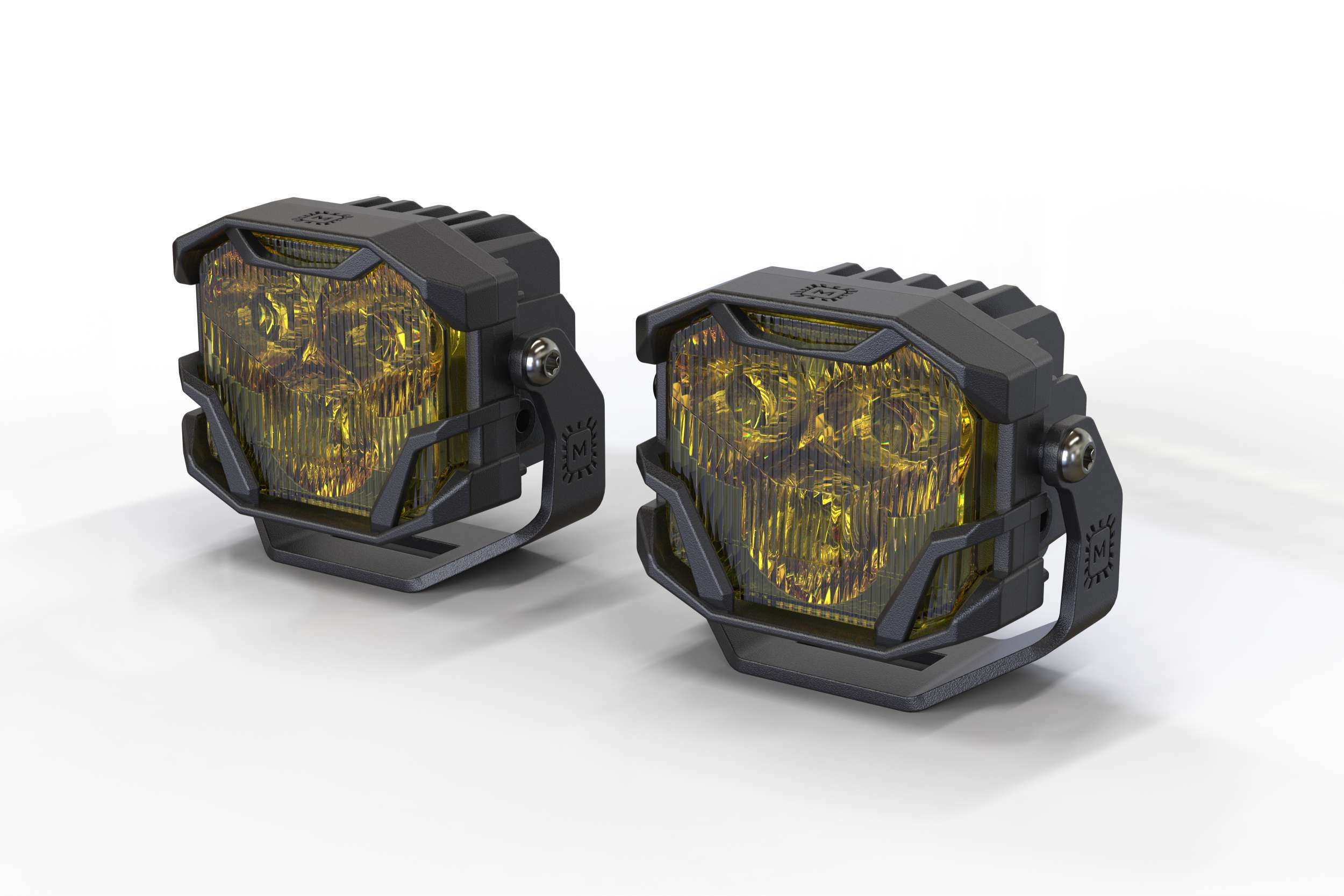 Morimoto 4Banger 2.0 HXB LED Pods (Combo / Yellow / Set) - BAF010.2