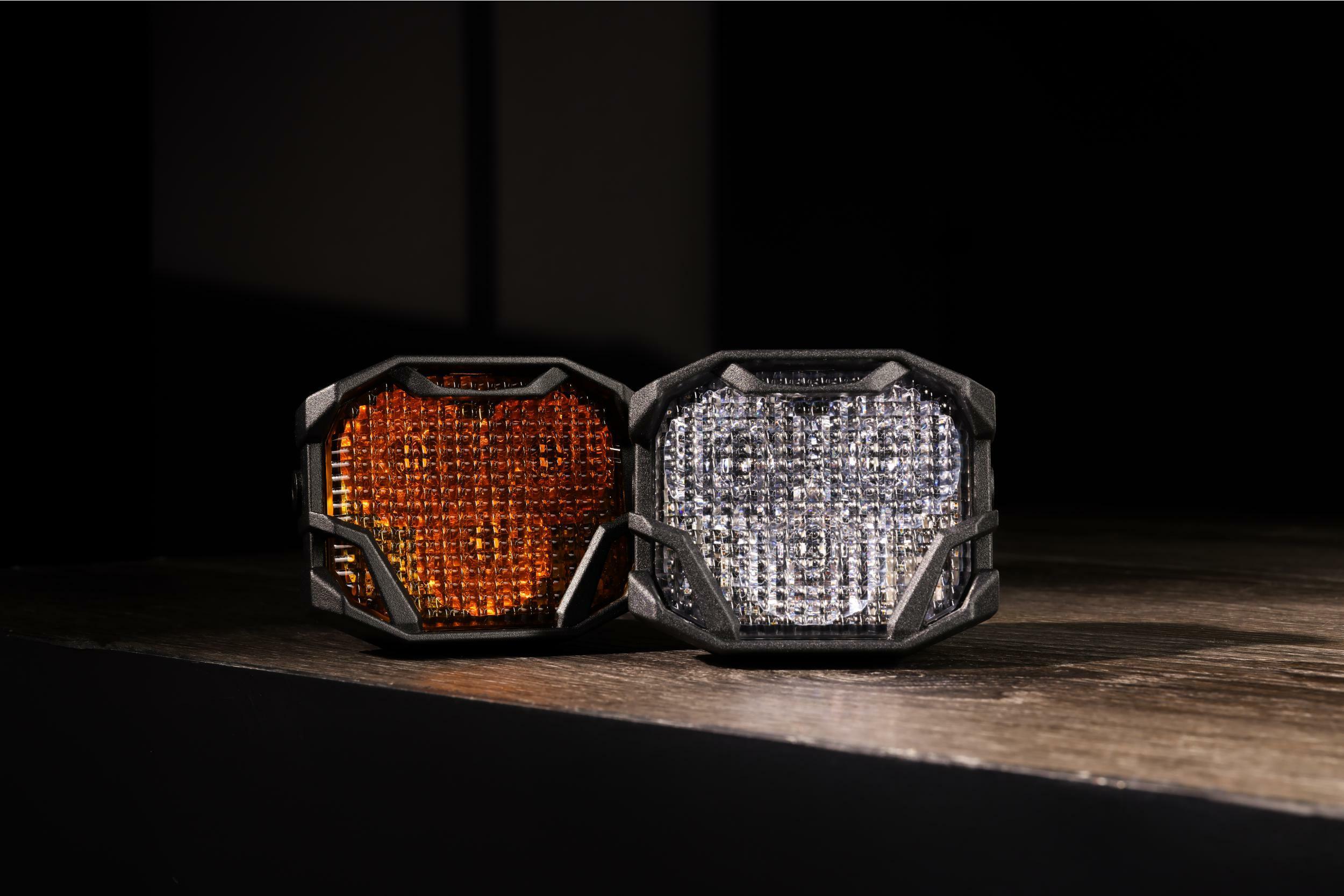 Morimoto 4Banger 2.0 HXB LED Pods (Flood / White / Set) - BAF126.2