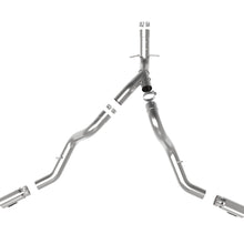 AFE Large Bore-HD 4 IN 409 Stainless Steel DPF-Back Exhaust System w/Polished Tip (GM Diesel Trucks 2020 V8-6.6L (td) L5P) - 49-44126-P