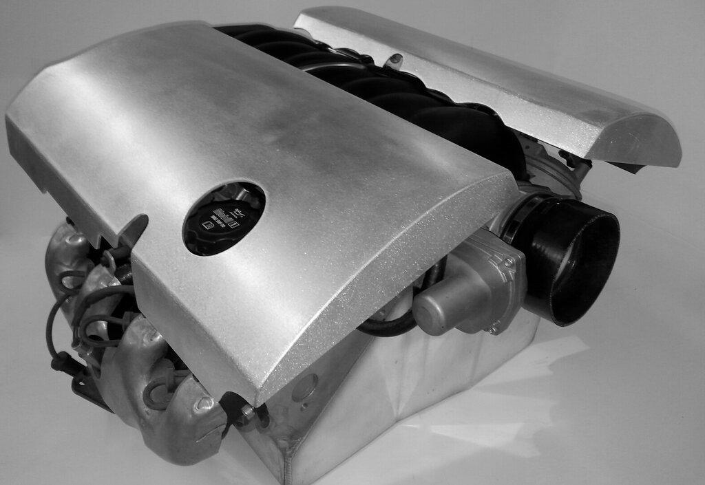 Roto-Fab NA LS3 Aluminum Engine Covers Raw Roto-fab - 10164049