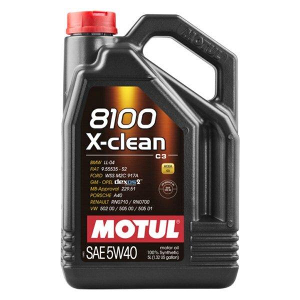 Motul 8100 X-CLEAN 5W40 4x5L - 102051