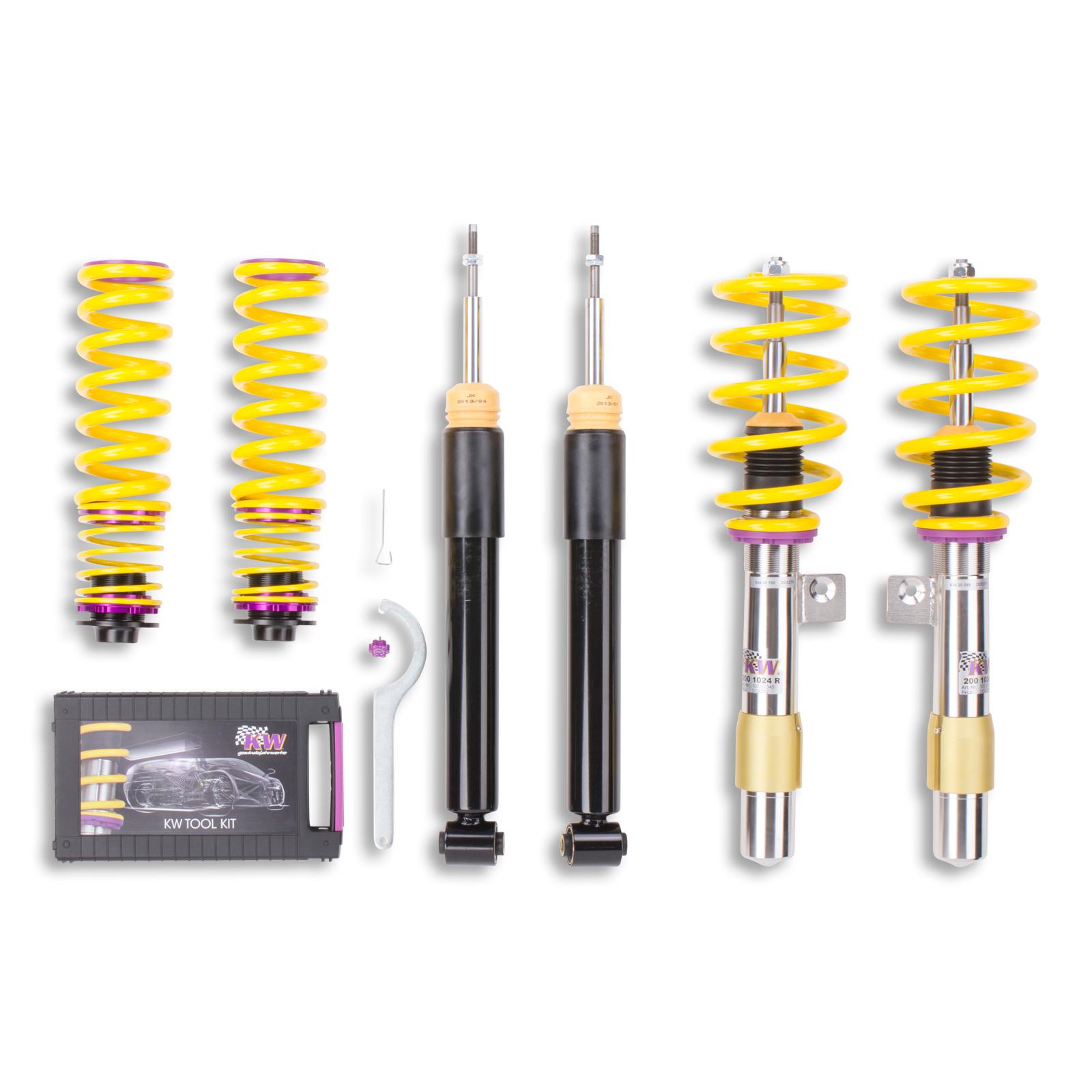 KW V1 Coilover Kit (08-13 M3 (E90/E92) not equipped with EDC (Electronic Damper Control) Sedan, Coupe) - 10220067
