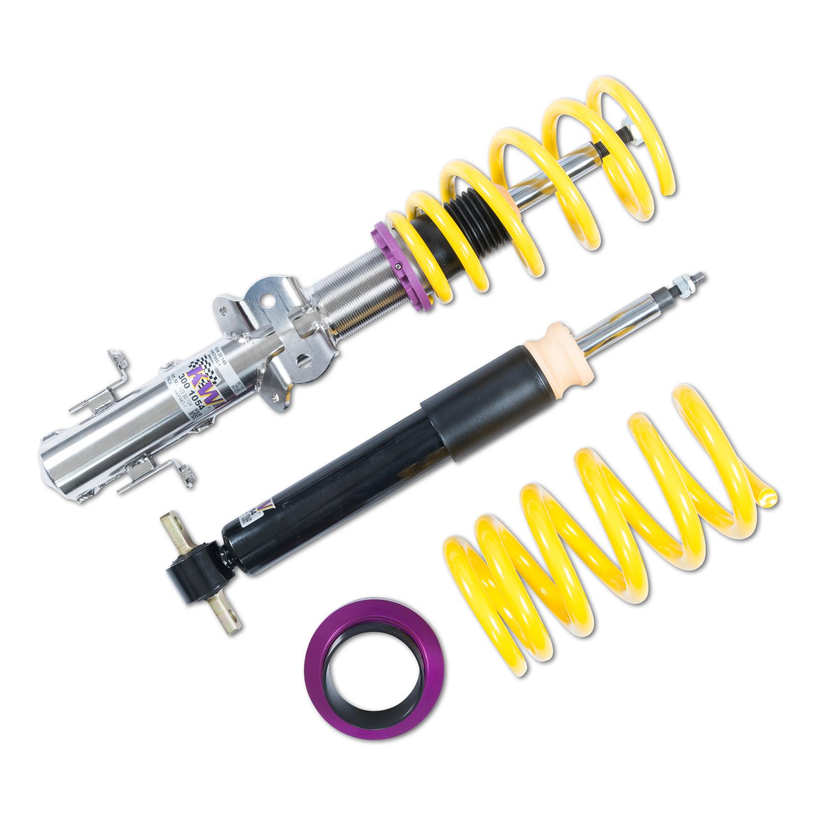 KW Height adjustable stainless steel coilover system with pre-configured damping (2018-2021 Mustang) - 10230081