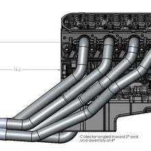 Ultimate Headers LS Swap Headers w/ UPR / Team Z K-Member (1979-2004 Mustang) - 102601