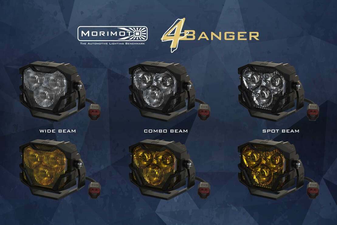 Morimoto 4Banger LED A-Pillar System (2021+ Ford F-150)