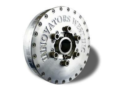 Innovators West 102 BL Small Block Chevy 7" SBC Damper - Internally Balanced - Blower Hub Option