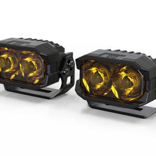 Morimoto 2Banger HXB LED Pod (Spot / Yellow)(Pair) - BAF113