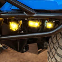 Morimoto 2Banger HXB LED Pod (Spot / Yellow)(Pair) - BAF113