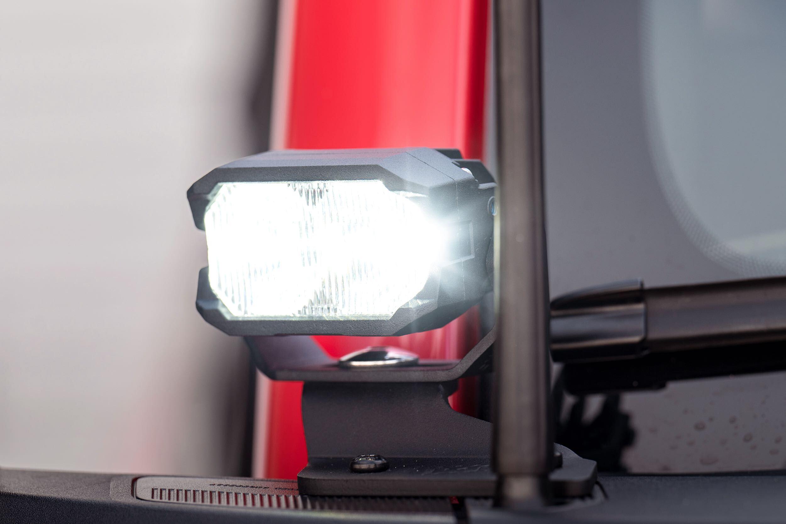 Morimoto 2Banger NCS LED Pod (Spot / Yellow)(Pair) - BAF105