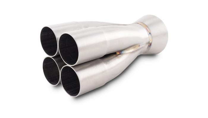 Vibrant Performance 4-1 Merge Collector, 1.625" Inlet I.D. - Merge O.D. - 2.25" - Outlet O.D. - 3.00" - 10304