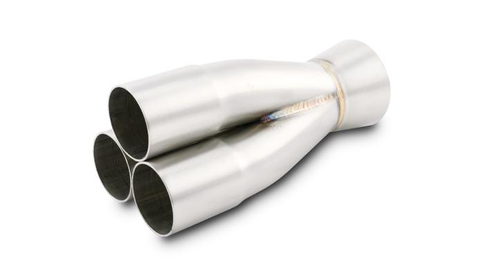Vibrant Performance 3-1 Merge Collector, 1.625" Inlet I.D. - Merge O.D. - 2.00" - Outlet O.D. - 2.50" - 10332