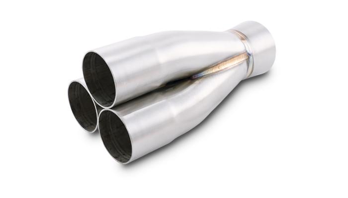 Vibrant Performance 3-1 Merge Collector, 1.875" Inlet I.D. - Merge O.D. - 2.25" - Outlet O.D. - 2.50" - 10336