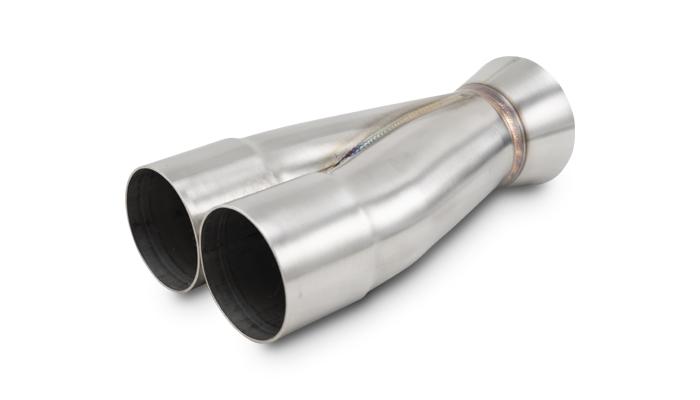 Vibrant Performance 2-1 S.S. Merge Collectors (2.25" Inlet Id, 3" Merge Outlet Od) - 10356