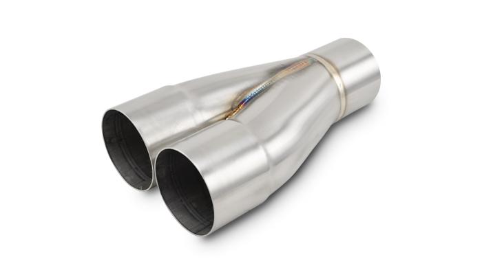 Vibrant Performance 2-1 S.S. Merge Collectors (2.5" Inlet Id, 2.5" Merge Outlet Od) - 10357