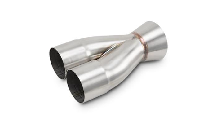 Vibrant Performance 2-1 S.S. Merge Collectors (2.5" Inlet Id, 3.5" Merge Outlet Od) - 10359