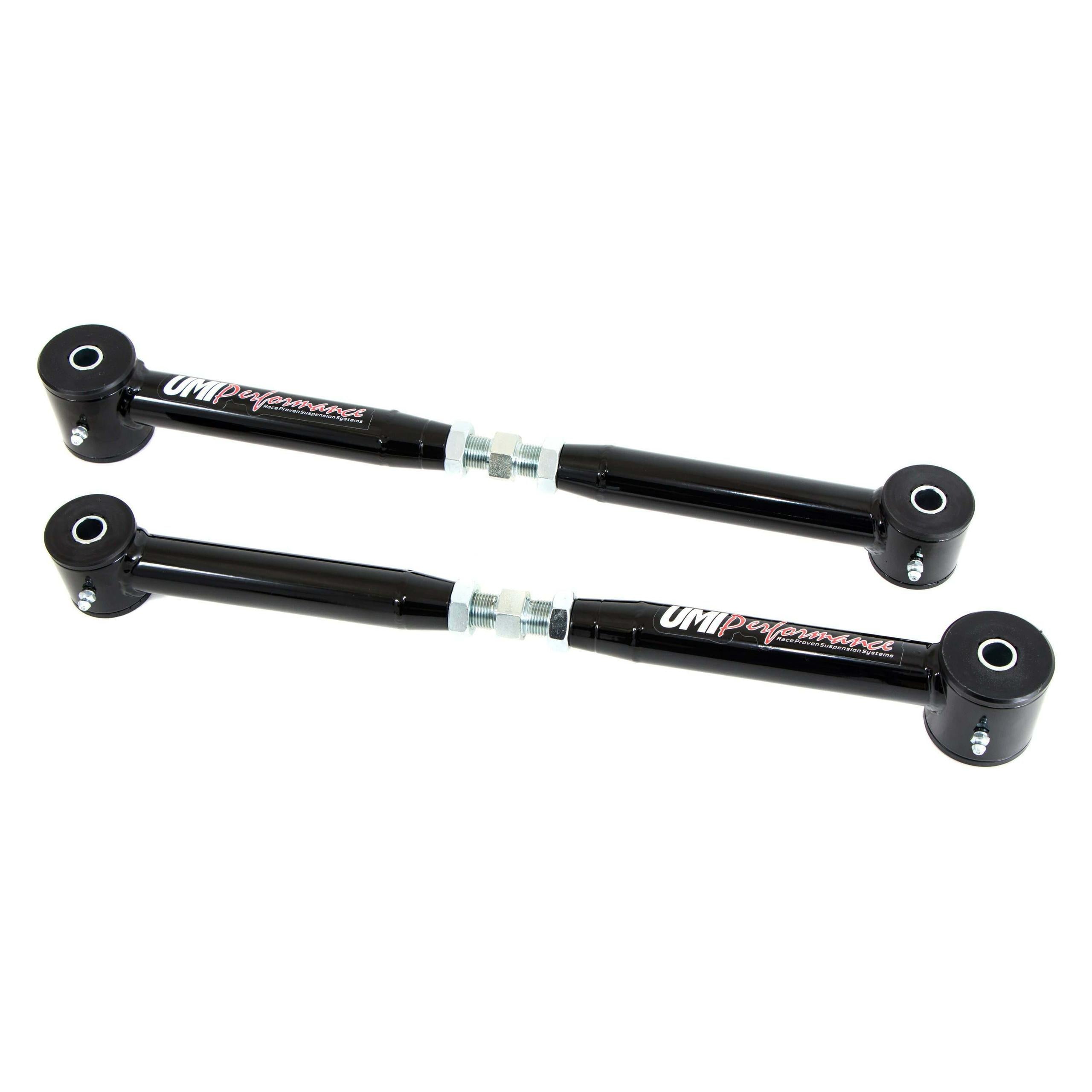 UMI Performance 2005-2014 Ford Mustang Adjustable Lower Control Arms w/ Polyurethane Bushings - 1038-B