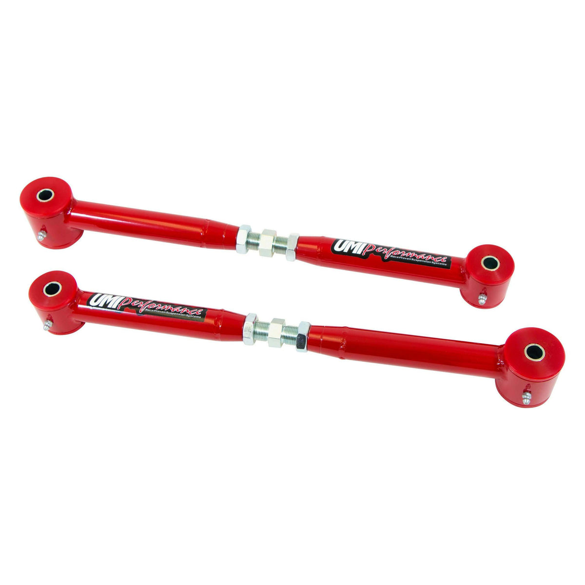 UMI Performance 2005-2014 Ford Mustang Adjustable Lower Control Arms w/ Polyurethane Bushings - 1038-R