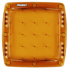 RIGID Industries Rigid Light Cover For Q-Series Led Lights, Amber, Single - 103933