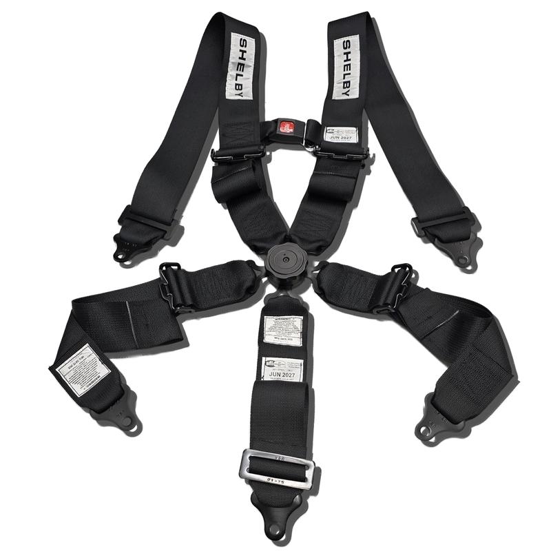 Shelby Performance Parts Shelby 5-point Harness w/ Black Hardware - 1039701