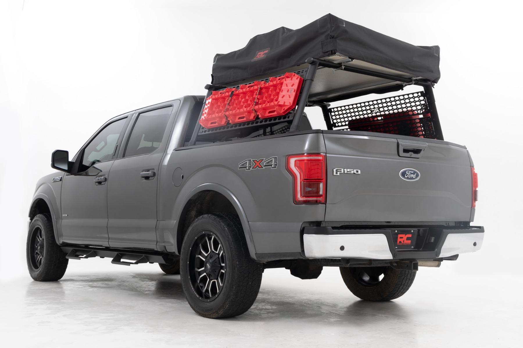 Rough Country Bed Rack Aluminum Ford F-150 2WD/4WD (2015-2026) (2015-2026 F-150) - 10406