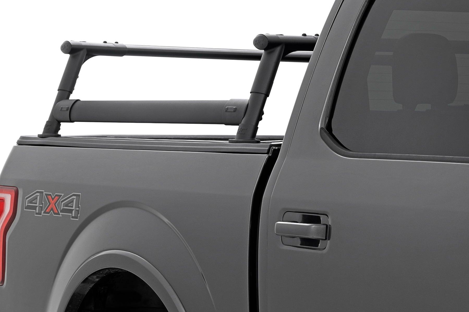 Rough Country Bed Rack Half Rack Aluminum Ford F-150 2WD/4WD (2015-2026) (2015-2026 F-150) - 10407