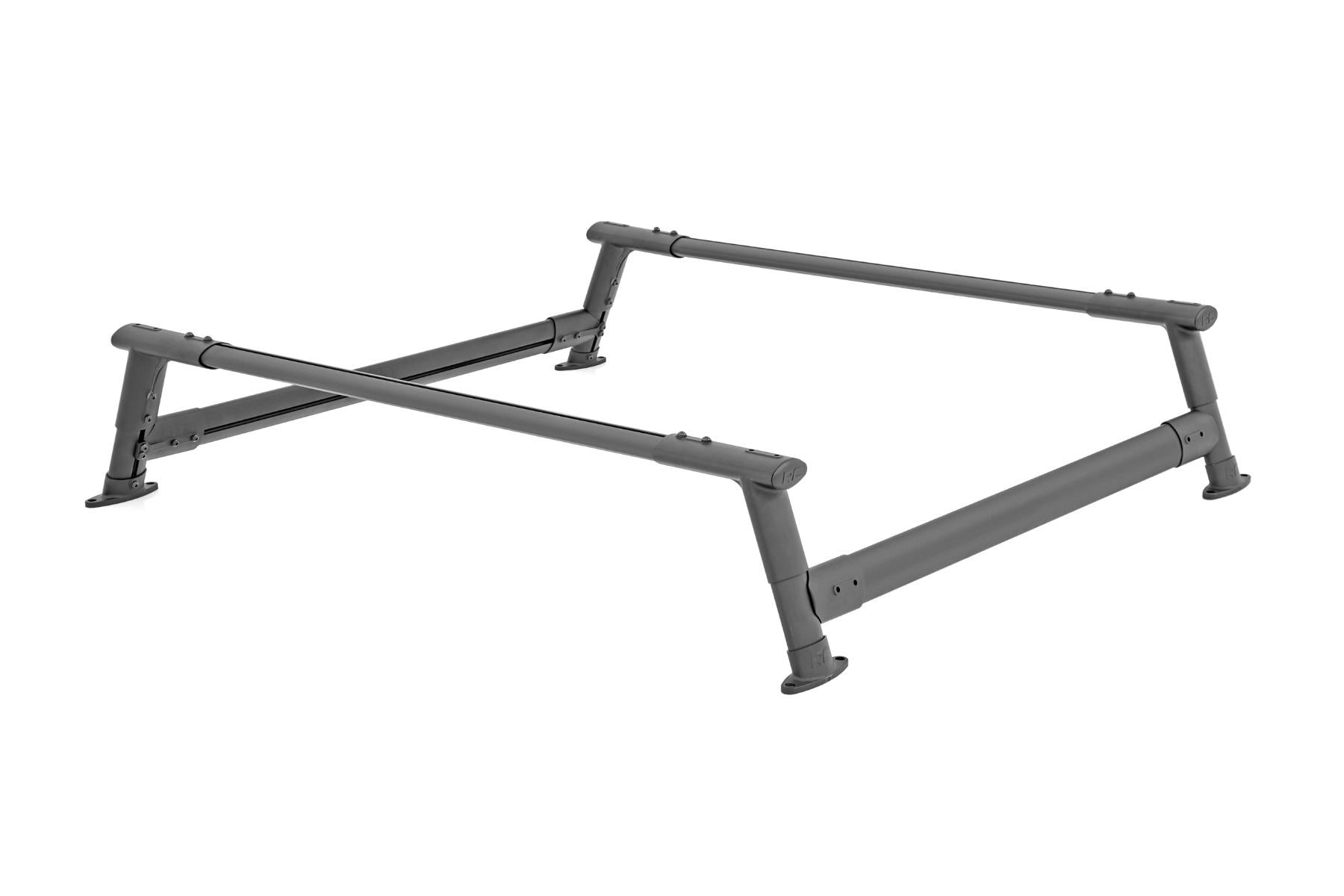 Rough Country Bed Rack Half Rack Aluminum Ford F-150 2WD/4WD (2015-2026) (2015-2026 F-150) - 10407