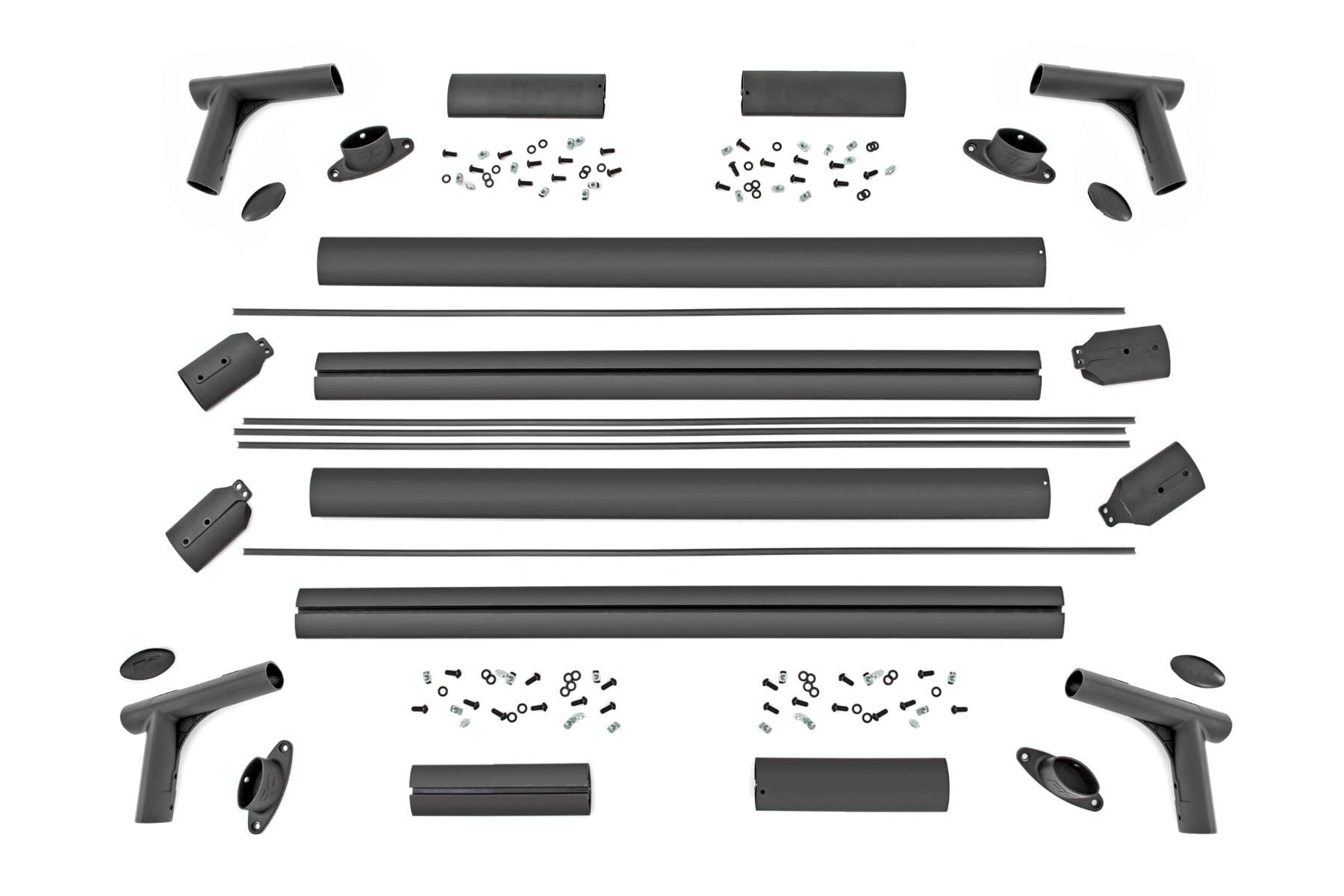 Rough Country Bed Rack Half Rack Aluminum Ford F-150 2WD/4WD (2015-2026) (2015-2026 F-150) - 10407