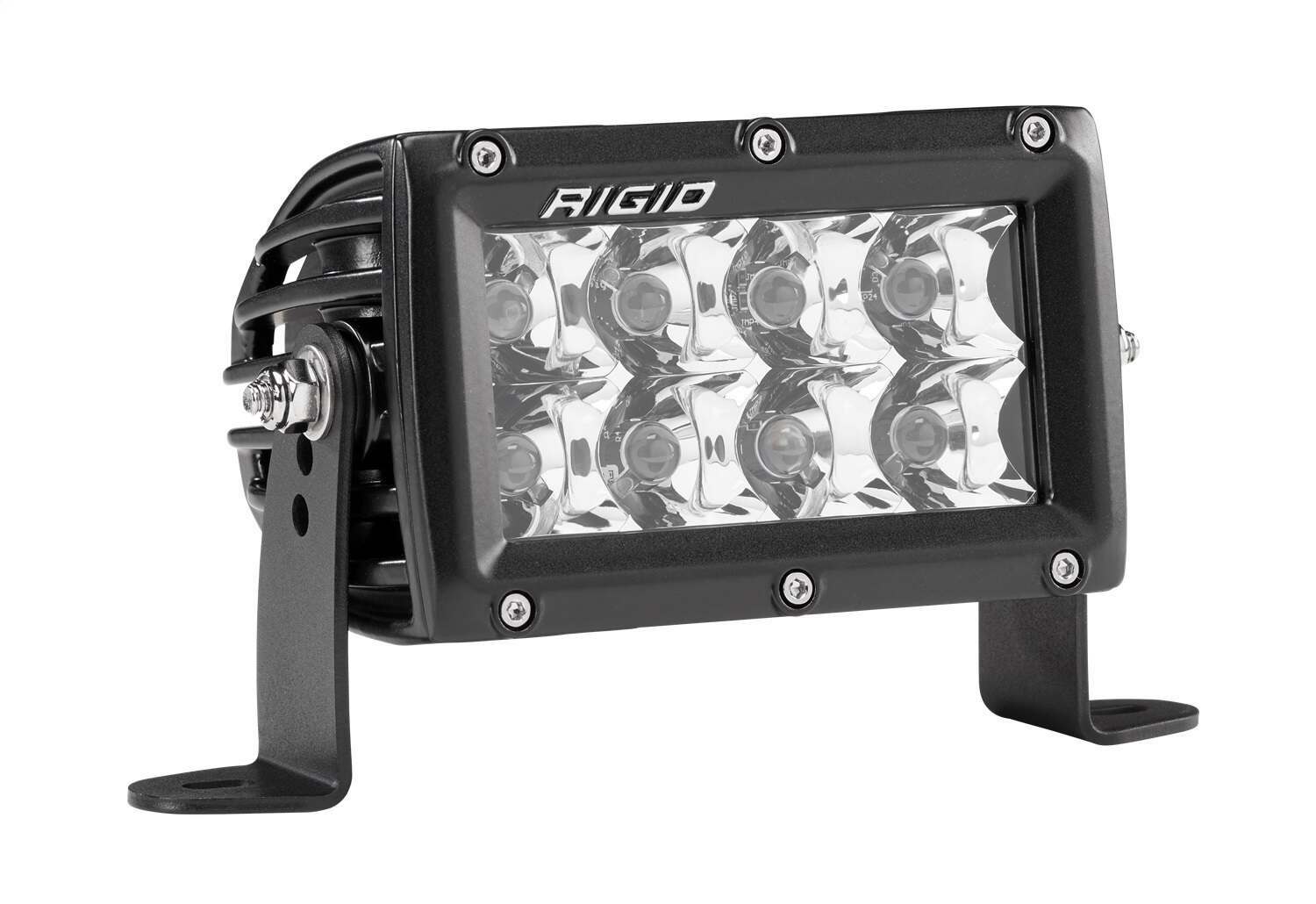RIGID Industries Rigid E-Series Pro Led Light, Spot Optic, 4 Inch, Black Housing - 104213