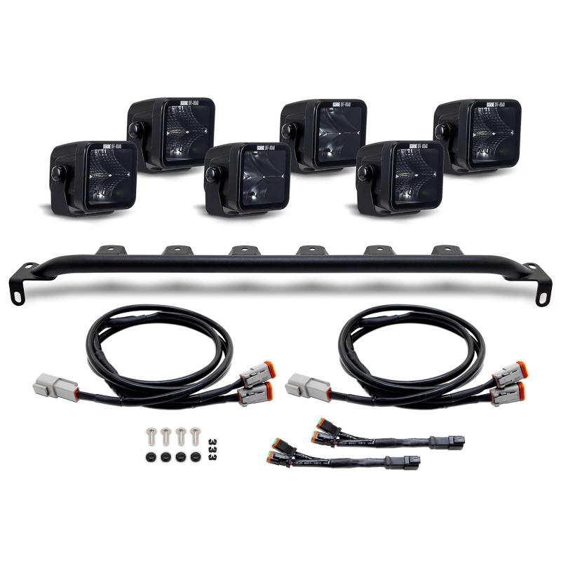 Mishimoto Bumper Pod Lights - 6x Pods - With Upfitter (2021-2026 Ford Bronco w/ Modular Bumper) - BNLT-BR-21M-B6U